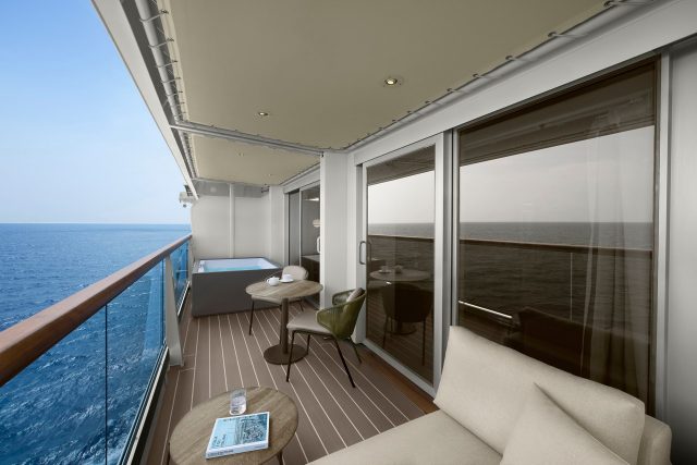 Cove Residence mit Whirlpool auf der EXPLORA III