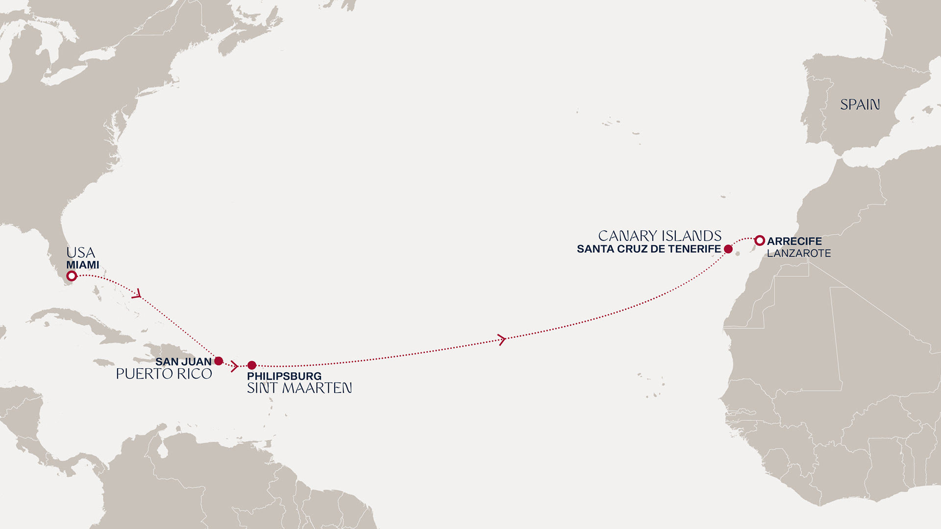 A Journey from Turquoise Shores to Volcanic Isles Itinerary Map